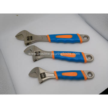 Double Color Adjustable Spanner Wrench 8'' 10'' 12''